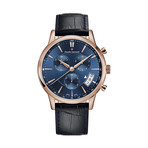Claude Bernard Chronograph Quartz // 01002.37R.BUIR