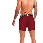 Boxer Mesh Shorts // Red Wine (L)