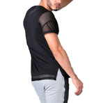 Mesh Sport T-Shirt // Black (S)