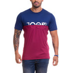 Sport T-Shirt // Red Wine + Dark Glue (XL)