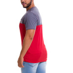 Sport T-Shirt // Red + Gray (S)
