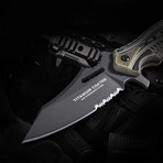 Viper Fixed Blade Knife // Brown Tone