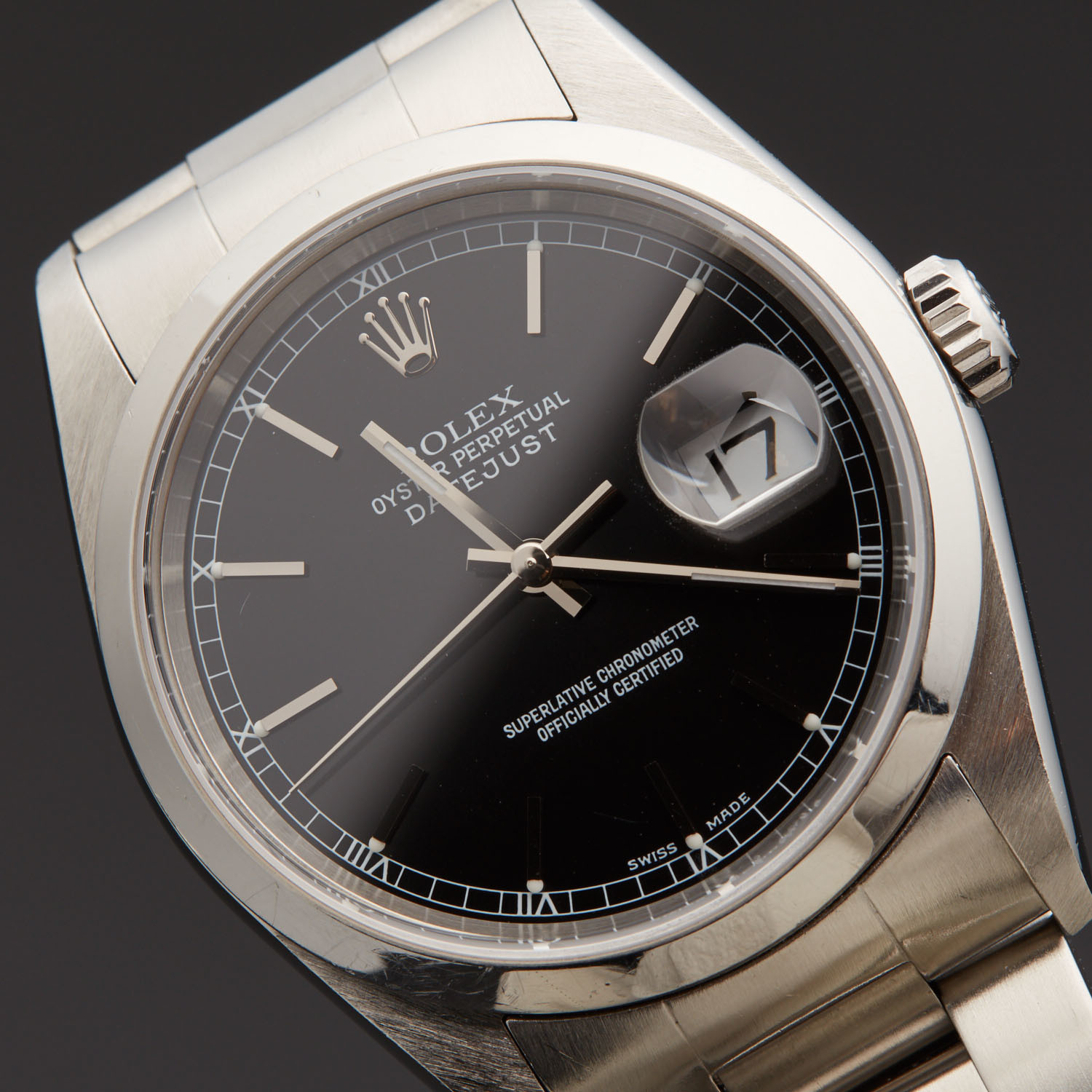 Rolex Datejust Automatic // 16200 // Pre-Owned - Pre-Owned Rolex ...