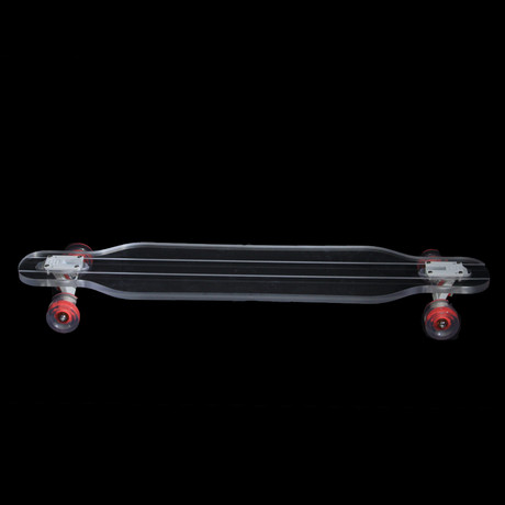 Ghost Long Board - Transparent LED Skateboards - Touch Of Modern