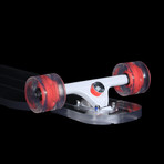 Riptide 40" Platypus Drop Through // White Trucks (Red Wheels)