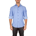 John Button-Up Shirt // Blue (S)