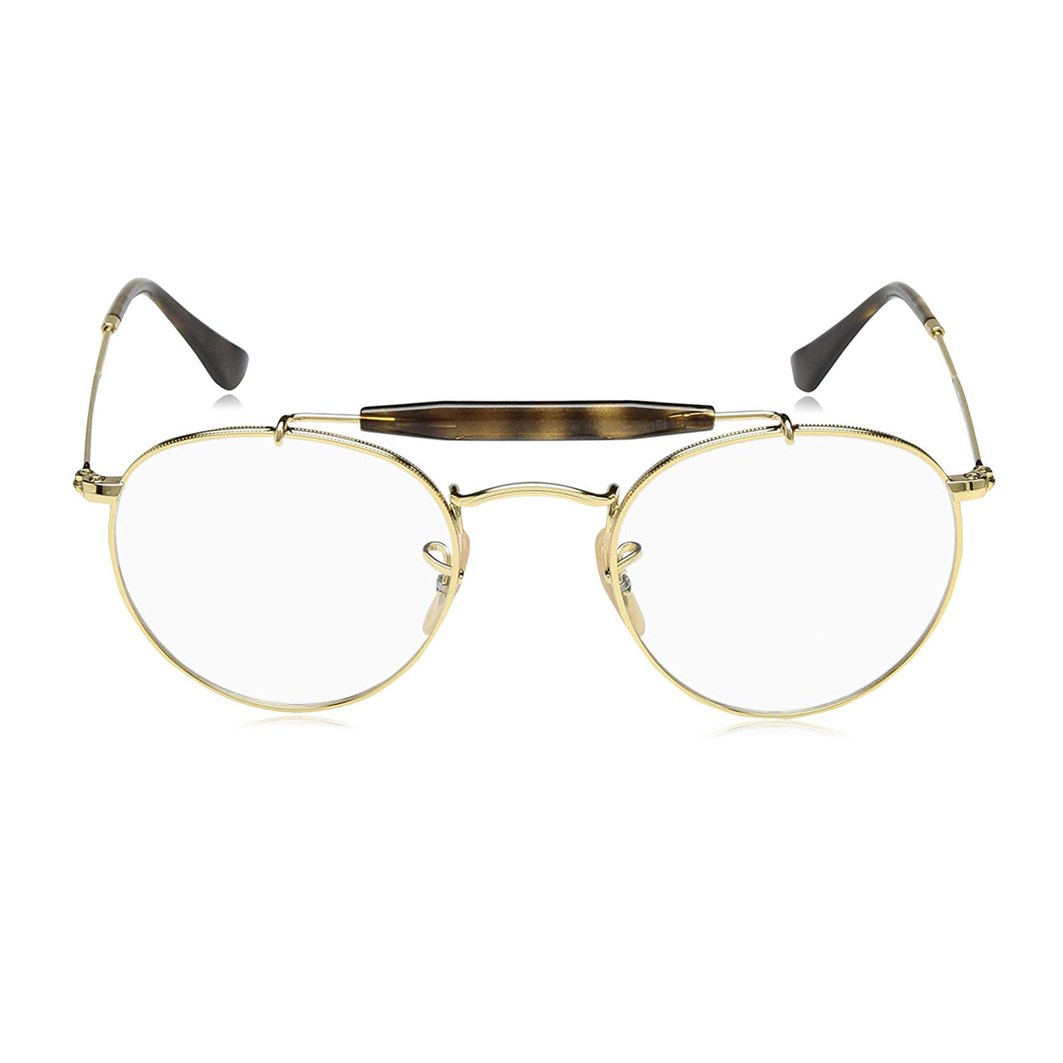Ray-Ban // Unisex Metal Optical Frame // Gold - 24-Hour Special