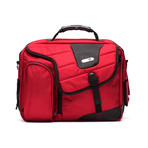 Commotion Messenger Bag // Red
