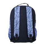 Accra Laptop Backpack // Blue Leaf