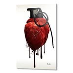 Heart Grenade // Aluminum Print