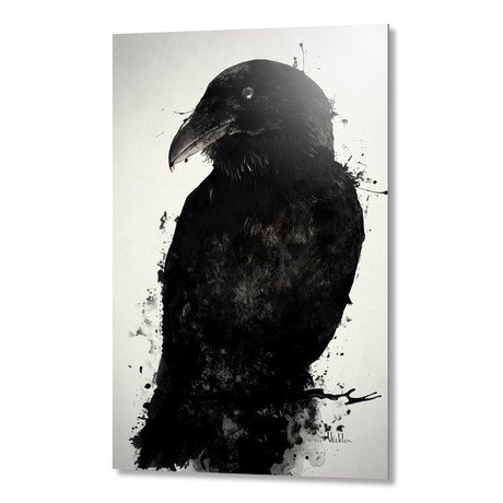 The Raven // Aluminum Print