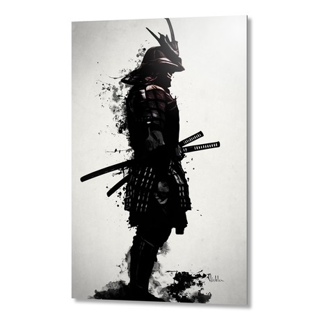 Armored Samurai // Aluminum Print