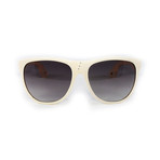 Women's DL0002-25B Sunglasses // Ivory