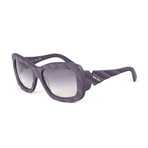 Women's DL0006-82Z Sunglasses // Matte Purple