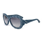 Women's DL0007-90W Sunglasses // Teal