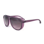 Women's DL0029-81Z Sunglasses // Crystal Purple