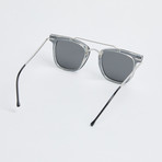 FTL 1 Sunglasses // Clear + Black