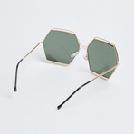 Hype Sunglasses // Gold + Black