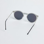 ORPHIUS SUNGLASSES // SILVER + MIRROR