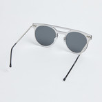 Prime Sunglasses // Silver + Black