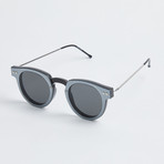 Sharper Edge 1 Sunglasses // Black + Silver Mirror
