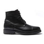 Toe Cap Derby Ankle Boot // Black (Euro: 42)