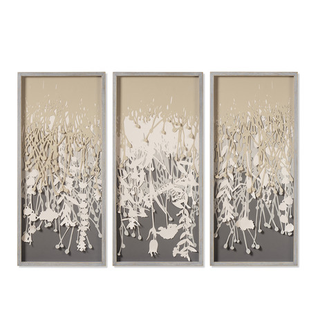 Paper Vines Triptych