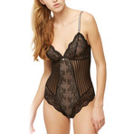 Sheer Desire Teddy // Raven Black (M)