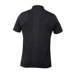 Ocean Polo Knit Short Sleeve // Black (2XL)