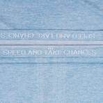 Ocean Polo Knit Short Sleeve // Coronet Blue (XL)