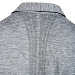 Ocean Polo Knit Short Sleeve // Silver (XL)
