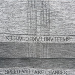 Ocean Polo Knit Short Sleeve // Silver (XL)