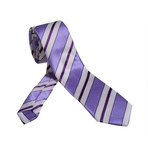 Adonis Tie // Purple Striped