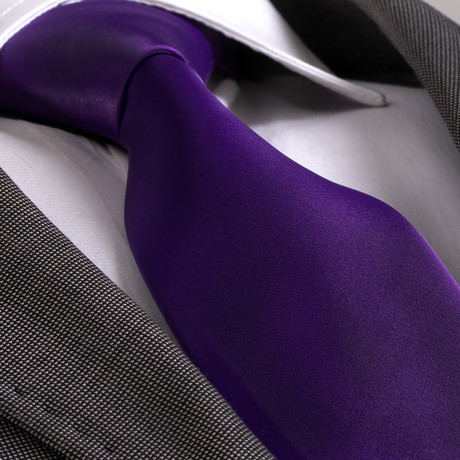 Deimos Tie // Solid Purple