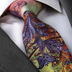 Europa Tie // Parrot Paisley