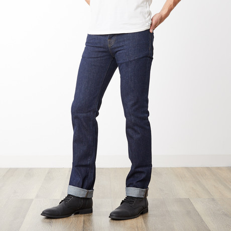Resin Crinkle Wash Right Hand Twill Denim // Classic Fit (30WX34L)