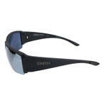 Smith // Captains Choice Sunglasses // Matte Black + Blue