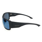 Smith // Men's Dockside Polarized Sunglasses // Matte Black