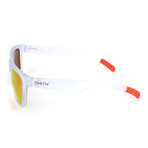 Unisex Lowdown Slim 6XQ-X6 Polarized Sunglasses // Red