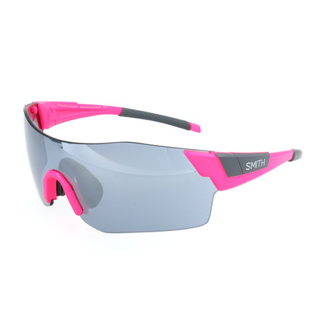 Unisex Pivlock Arena Sunglasses // Pink Fluorescent