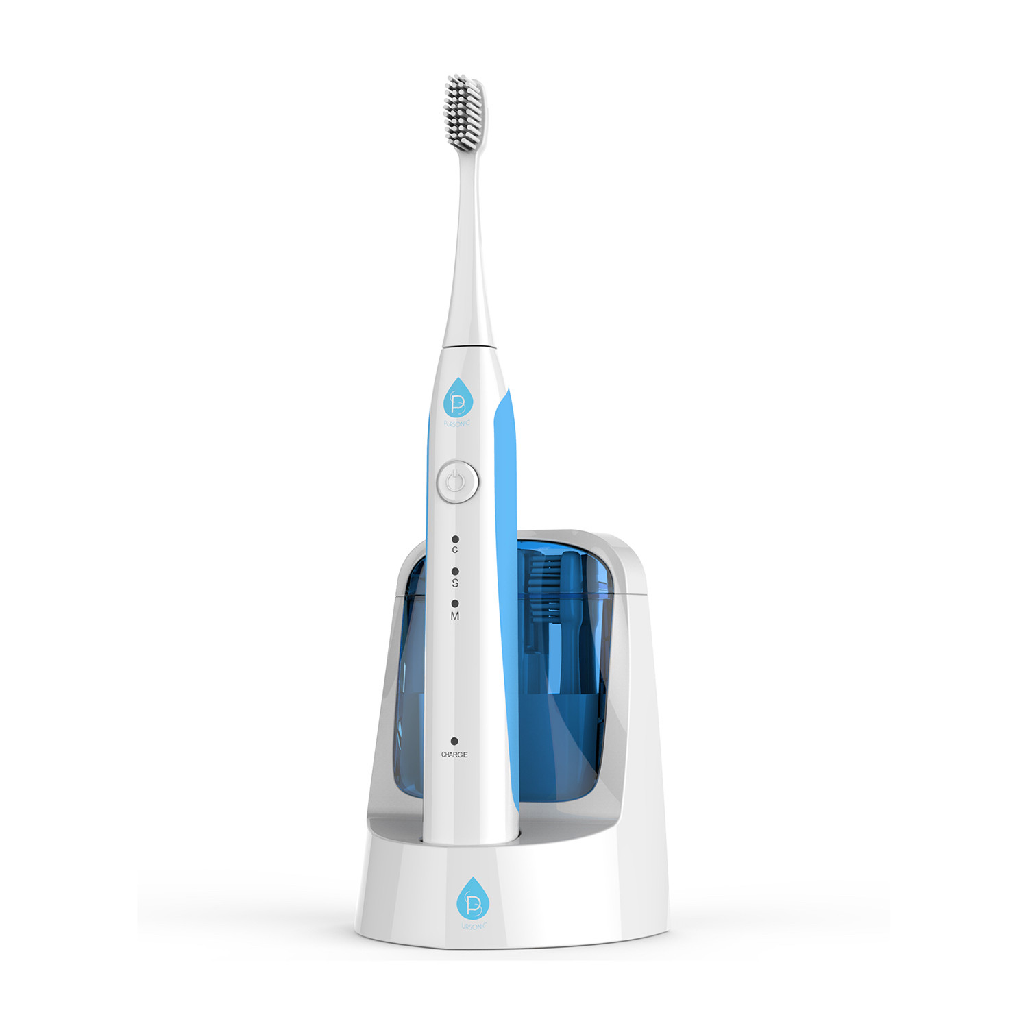 Sonic Toothbrush with UV Sanitizer (Black) - SAMSONIC - Touch of Modern
