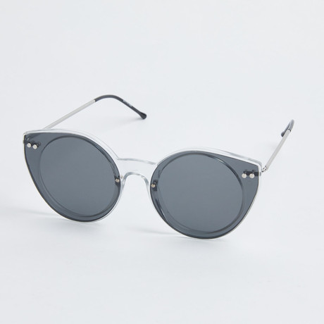 Alpha 1 Sunglasses // Clear + Black