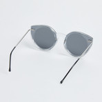 Alpha 1 Sunglasses // Clear + Black