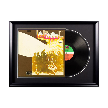 Led Zeppelin // Led Zeppelin "II" Framed Deluxe Album