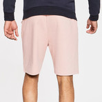 Jogger Shorts // Pink (L)