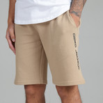 Jogger Shorts // Sand (L)