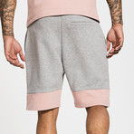 Shorts // Gray + Pink (XS)