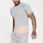 Shirt // Gray + Pink (XS)
