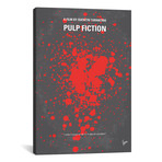 Pulp Fiction Minimal Movie Poster // Chungkong (18"W x 26"H x 0.75"D)