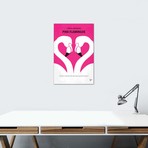 Pink Flamingos // Minimal Movie Poster // Chungkong (26"W x 18"H x 0.75"D)